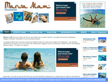 Tablet Screenshot of marsa-alam.biz